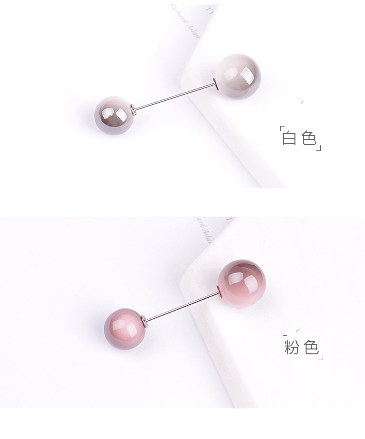 Thời trang hàn quốc gradient ngọc trai chống ánh sáng trâm cài pin cardigan áo len khóa áo len có phụ kiện nữ ghim cài áo