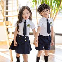 Childrens campus clothing Primary school students British College style summer new kindergarten garden uniform school uniform performance suit suit