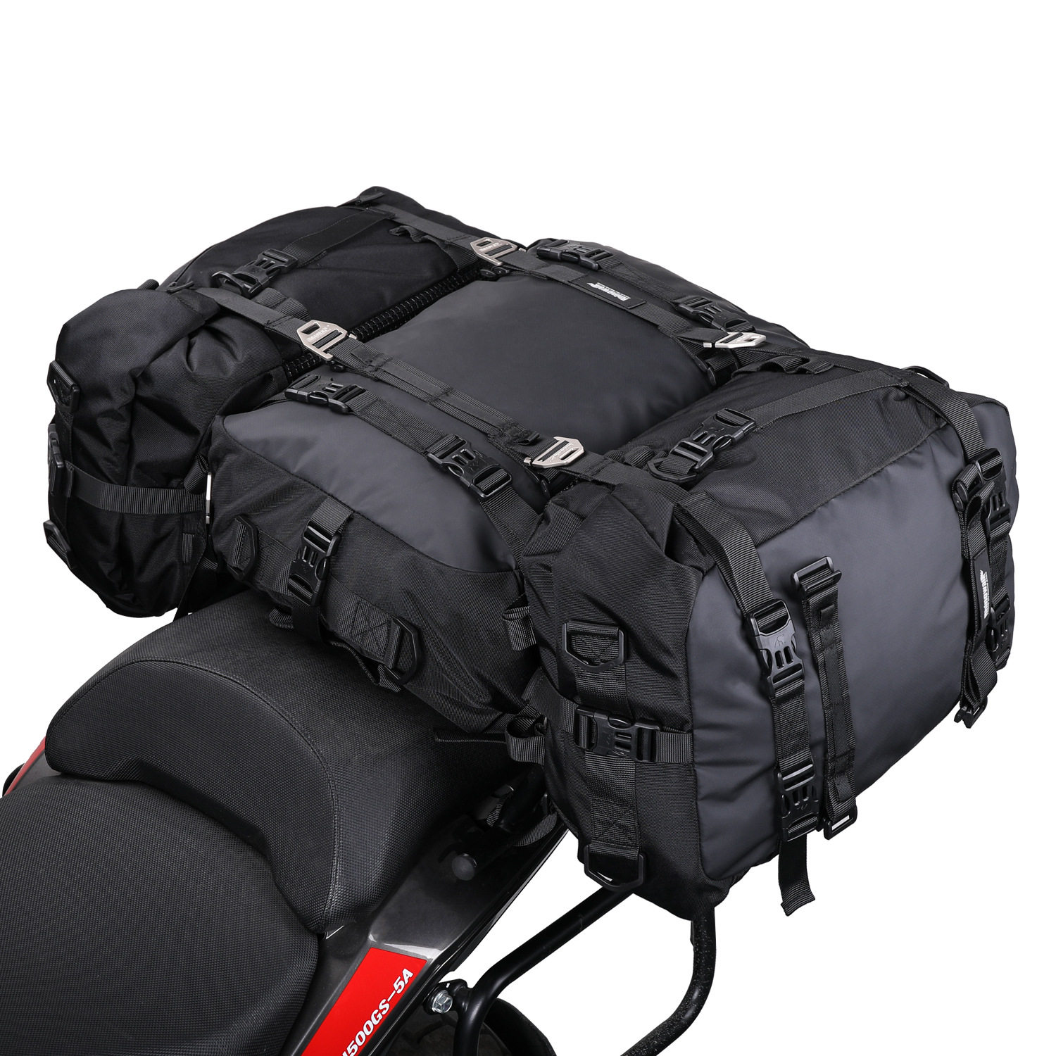 Rhinowalk Multifunction Locomotive Backseat Bag Combined Rear Shelving Bag Oil Tank Mobrigade Riding Satchel