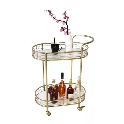 European-style tea delivery car trolley wine truck club dessert car showroom tea truck cake car home side