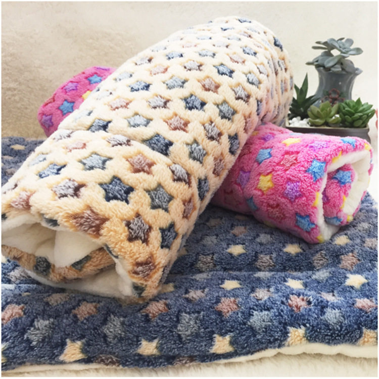 Dog MatSleeping MatPet Floor MatPlus Fleece Thickened BlanketCat CagePet MatAutumn WinterCotton MatTeddy Nest MatCat Mat