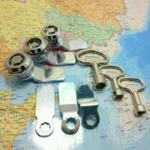 MS705 triangular core four-corner core hexagonal core swivel tongue lock distribution box Dustbin Fire Hydrant Distribution Cabinet Door Lock