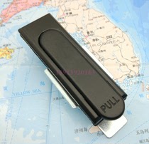 MS717-1 Plane Lock Handle Lift Rotary Lock Without Key Distribution Box Control Cabinet Switch Cabinet Lock Black