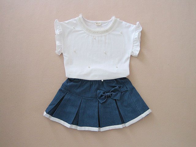 Jupe pour fille en toile - Ref 2052827 Image 14