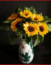 Yunnan Kunming Sunflower Flowers Direct Hair Office Home Flower Arrangement Sun Flower Freshcut Flowers a Courier