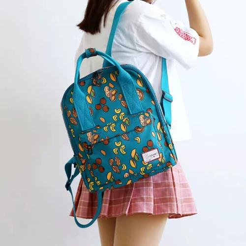 京兔 Брендовый рюкзак, водонепроницаемый милый маленький ранец, сумка через плечо для матери и ребенка для выхода на улицу, в корейском стиле