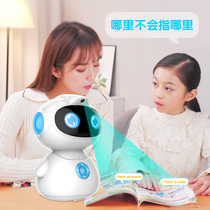 School bag children point to read English textbooks Point to read early education machine Picture book learning machine