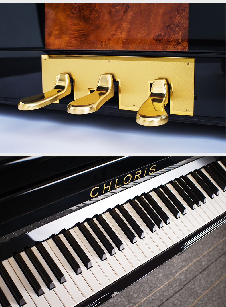 Cloriris cloriris upright piano hoàn toàn mới chơi piano chuyên nghiệp GL123 Cấu hình nhập khẩu thủ công của Đức đàn piano điện yamaha