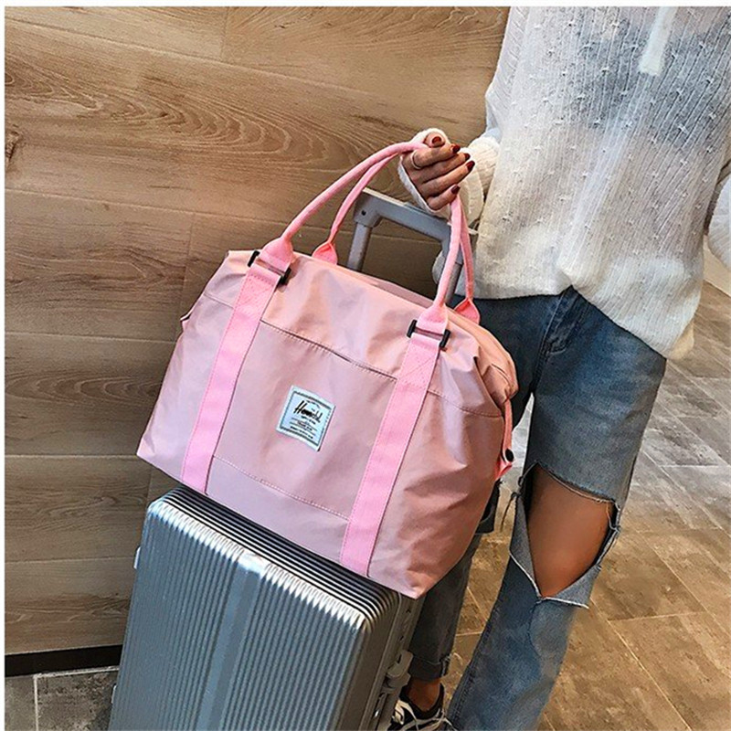 Internet celebrity travel bag women's hand luggage bag female Korean version large capacity cute small short-distance lightweight waterproof student trendy bag