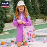 第九城 Сумка для учебы для школьников для мальчиков, портативная художественная сумка, детская вместительная и большая водонепроницаемая сумка для папок