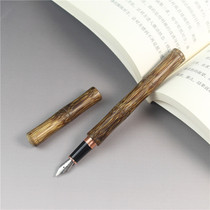 Yilianju bamboo signature pen Creative gold silk bamboo slub type plucking pen ingenuity custom business gift