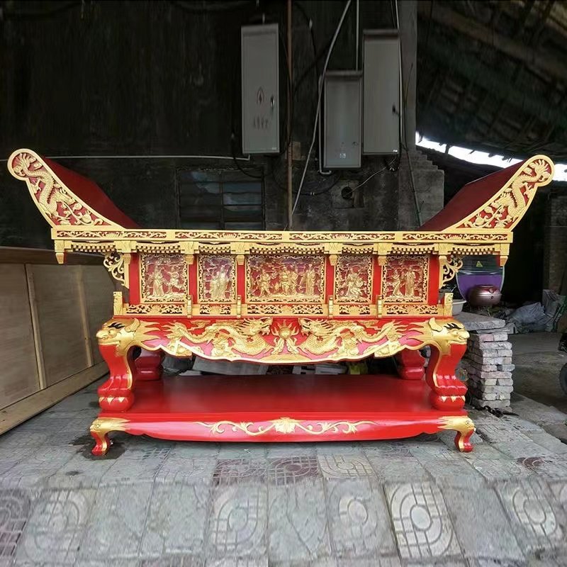 中式供桌佛桌古典雕花实木供桌元宝桌寺庙供桌念佛堂贡台新款贡桌有哪些特点？适合哪些场合使用？-供桌-淘宝好物网