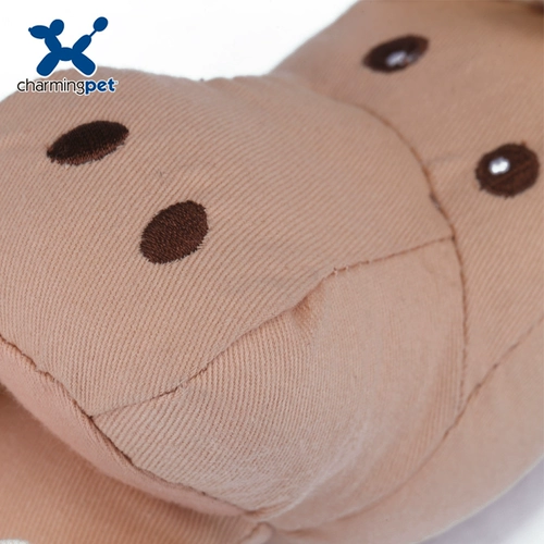 Американский Qimin Charmingpet Dog Toy Teddy Golden Mao Nai Grinting Teeth Pet звучит большие собаки