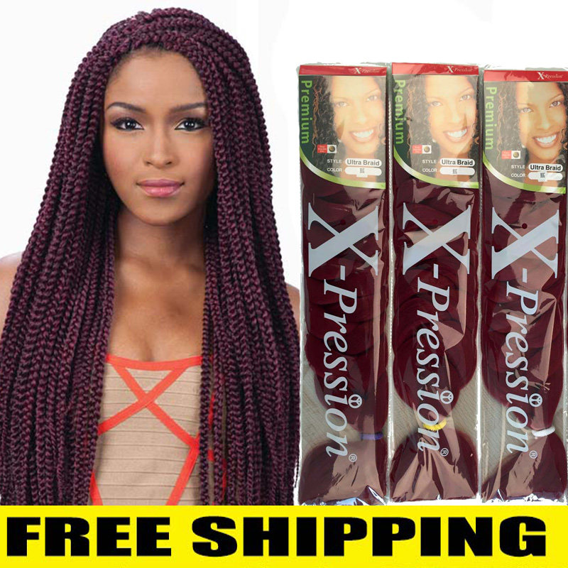 xpression braid twist jumbo braids Extension wig big braids dirty braids