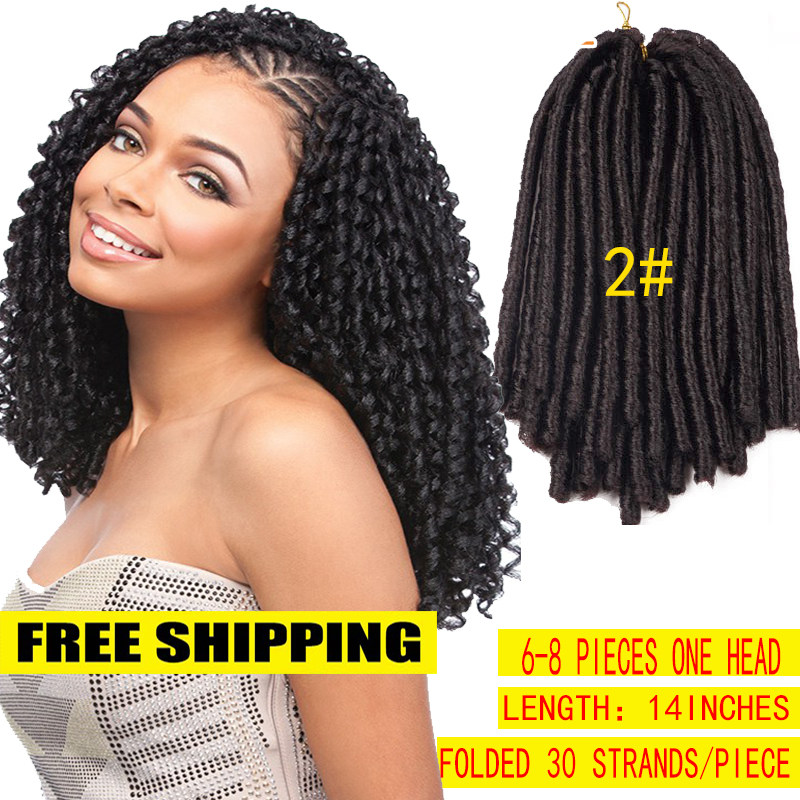 Soft dread lock Crochet braids twist hair dreadlocks wig dirty braids