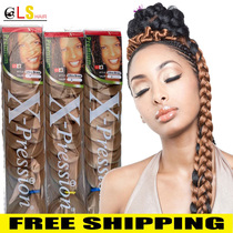 xpression twist braid jumbo braids hair extension dirty braid wig