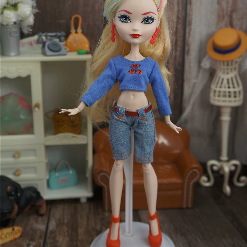 Monster high school кукла одежда монстр хай повседневная одежда Monster High Monster Gausu вторая волна