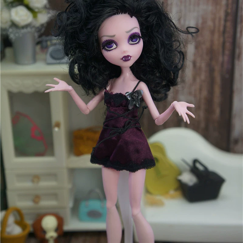 Monster high school кукла одежда монстр хай повседневная одежда Monster High Monster Gausu вторая волна
