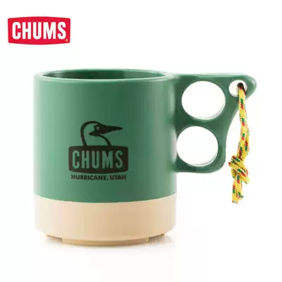 Chums 洽洽鸟日系潮流户外通用杯子撞色防摔水杯250ml Ch62 1244