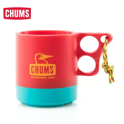 Chums 洽洽鸟日系潮流户外通用杯子撞色防摔水杯250ml Ch62 1244
