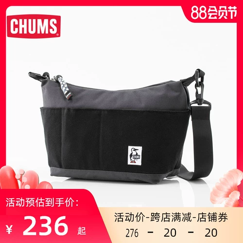 CHUMS Японская трендовая прочная сумка на одно плечо, сумка через плечо