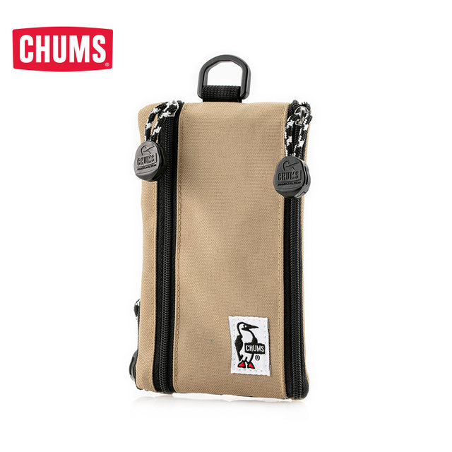 CHUMS Qiaqiianao trendy outdoor universal mobile phone bag storage bag digital card bag coin purse CH60-2410