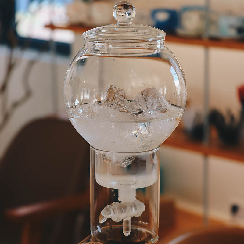 Fully Transparent Glass Ice Drip Pot, Ice Drip Coffee Pot, Cold Brew Coffee Pot, Large Capacity Commercial and Household Cold Brew Pot Fully Transparent Glass Ice Drip Pot, Ice Drip Coffee Pot, Cold Brew Coffee Pot, Large Capacity Commercial and Household Cold Brew Pot