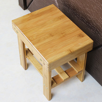 Nanzhu Small Stool Creativity Small Bench Children stool Bench Wooden Bench Sofa Bench fashion Non-plastic adults Home