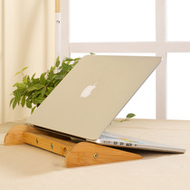 Nanzhu Notebook Computer Mat Overhead Sub display heightening frame Protective Neck Base Radiating Solid Wood Bay Bracket
