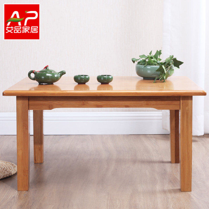 Nanzhu small Kang table Kang a few solid wood tatami table coffee table bay window table low table floor table Kang on the dining table for home use
