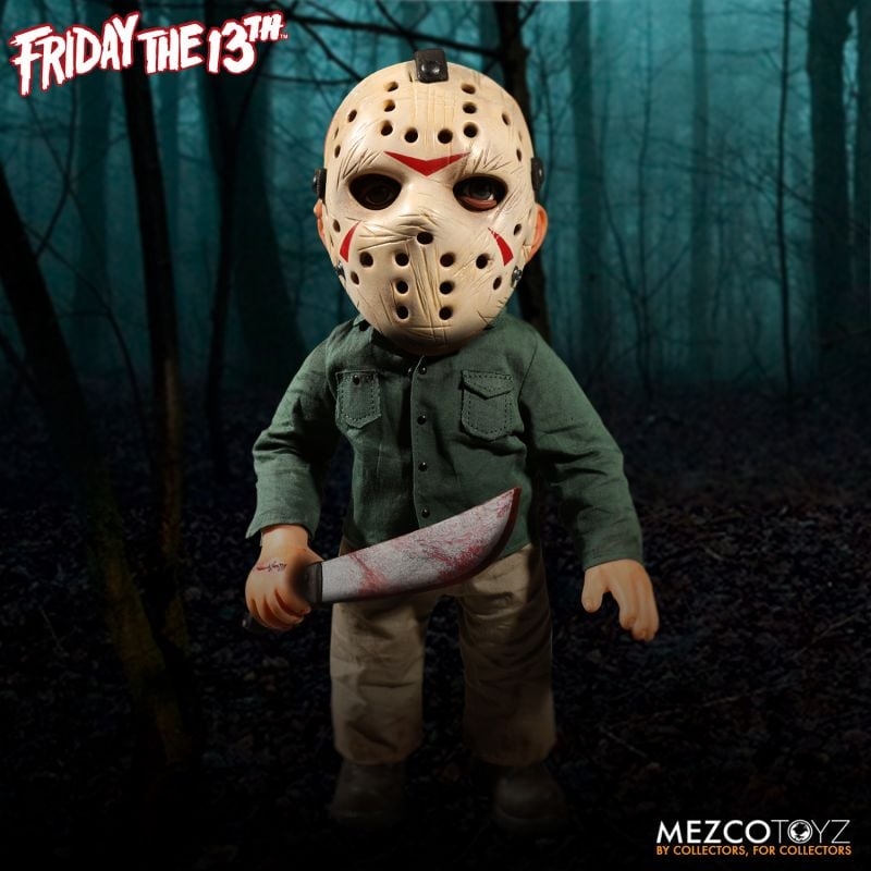 Mezco 25870 Mds Friday the 13Th Jason Voorhees with Sound Effects 15inch Action Figure Mezco 25870 Mds Friday the 13Th Jason Voorhees with Sound Effects 15inch Action Figure