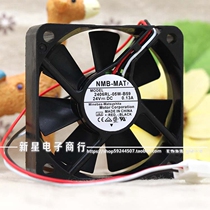 Original fit NMB 2406KL-05W-B59 6015 6CM 24V 13A 3 0-wire frequency inverter radiating fan