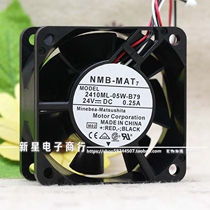 Original fit NMB 2410ML-05W-B79 B70 6025 6CM 0 6CM 25A 25A-wire frequency converter fan