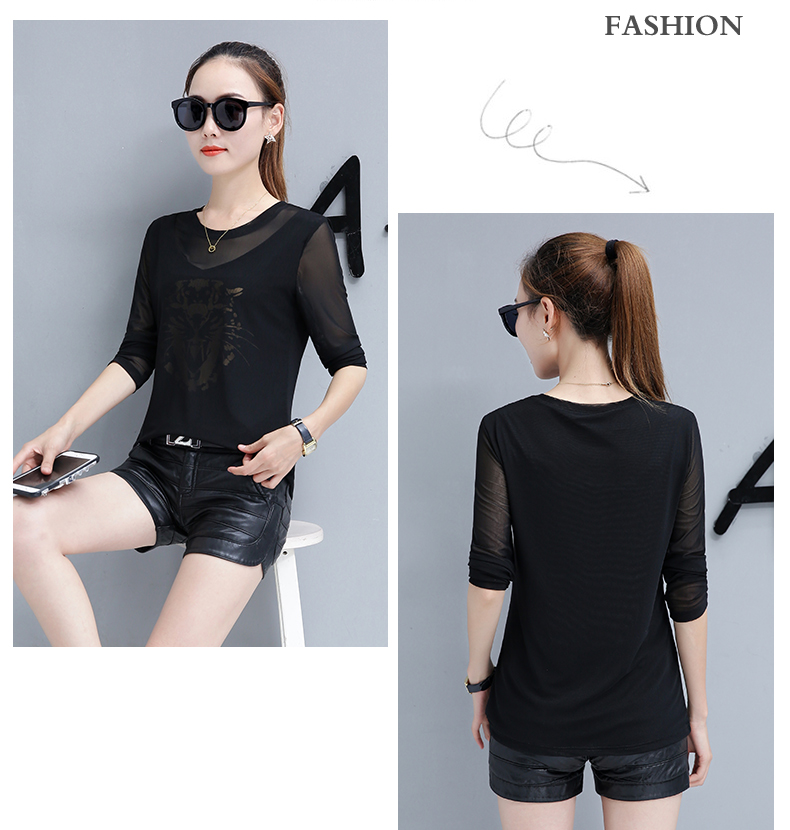 T-Shirt grande taille femme - Ref 3236006 Image 18