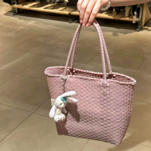 Портативная японская корзина, небольшая сумка, сумка через плечо, сумка на одно плечо для матери и ребенка