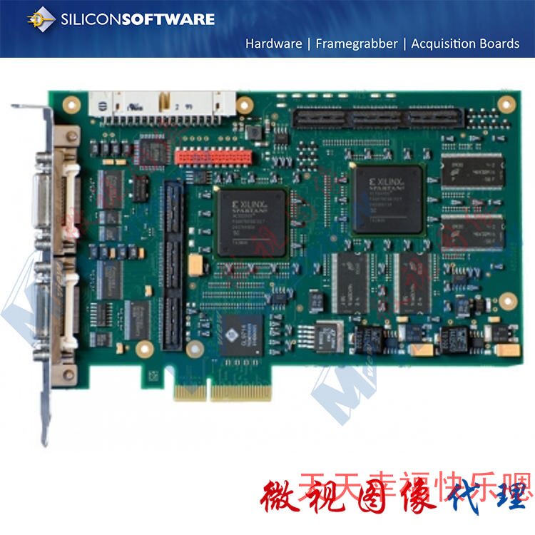 Micro-View SILICONSOFTWARE microEnable IV VD4-CL digital image acquisition card