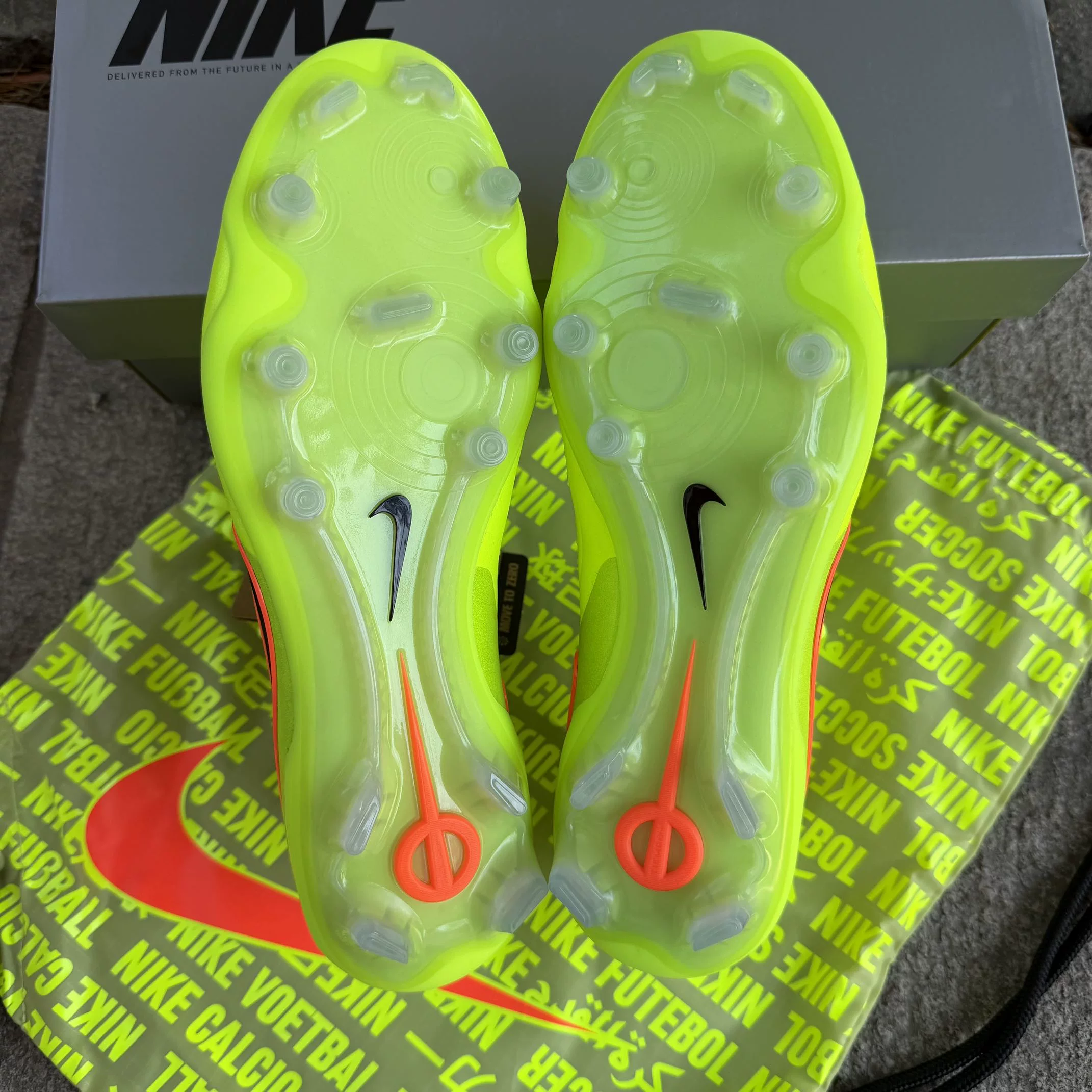 Luo Shengmen Футбол Nike Legend 10 Высокие каблуки для реального газона взрослый турнир футбольные кроссовки DV4328-401