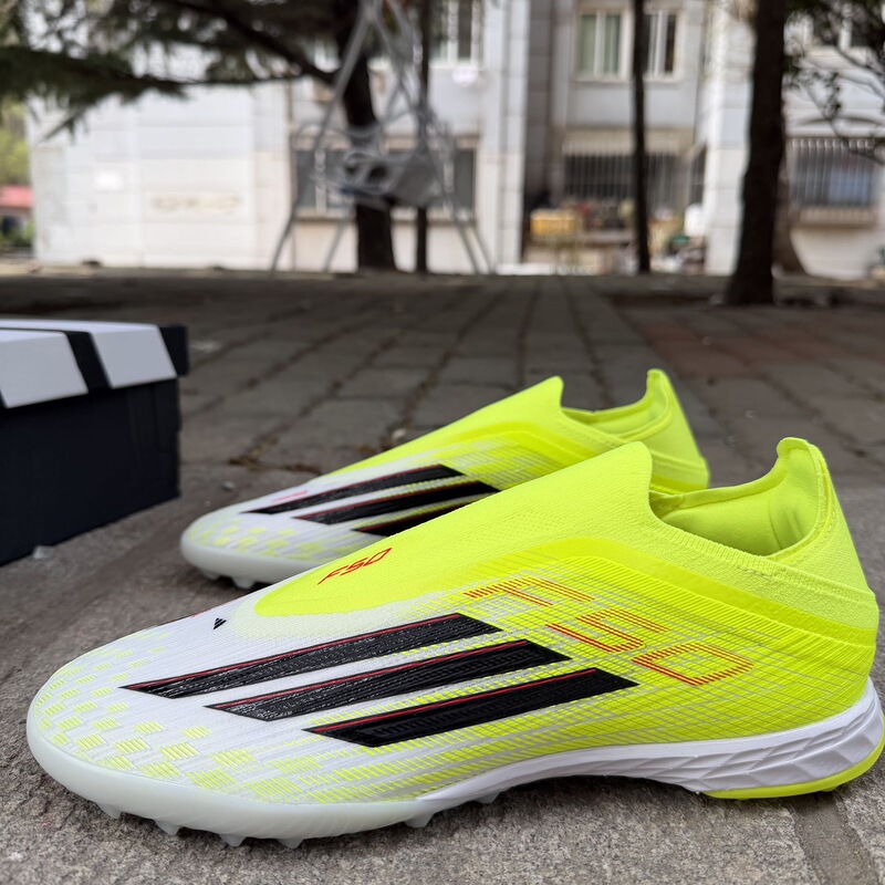 Adidas F50 High-End Laceless Tf Turf Pro-Level Natural Grass Soccer Shoes Jq1483