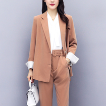 Small Suit Jacket Woman Spring Autumn 2022 New Design Sensation Small Crowd Superior Sense Career Positive Dress Casual Western Suit Suit