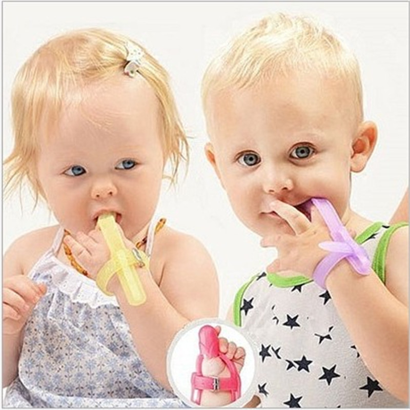 Baby to eat fingertips baby anti-eating artifacts children absorb thumb corrector bite grinding tooth soft silicone