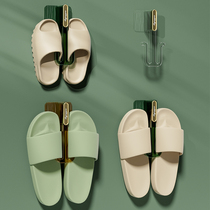 Slippers frame bathroom free of punch toilet shelving toilet shelving shoes Toilet Wall-mounted toilet wall-mounted hanging rack draining shelf