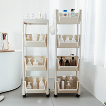Floor vegetable storage rack multi-layer storage rack mobile vegetable basket kitchen rack household basket kitchen rack