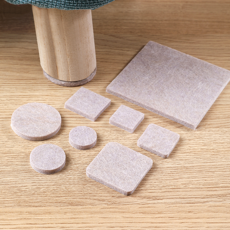 Home Felt Chairs and chairs Cushions Round Square Floor Silent Wear Protection Cushion Stool Non-slip Chair Leg Cushion