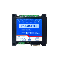 DAM-TC06 road high precision K type JTERSB type thermocouple temperature acquisition module to change delivery Modbus protocol