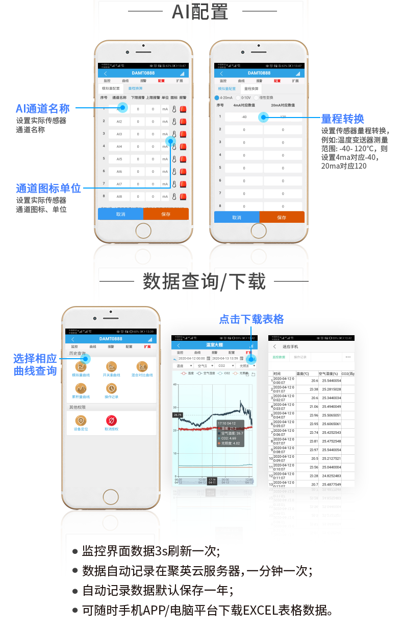 云平台 DAM-1012A 远程数采控制器云平台设置