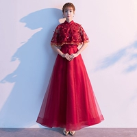 9606 Wine Red Long Model