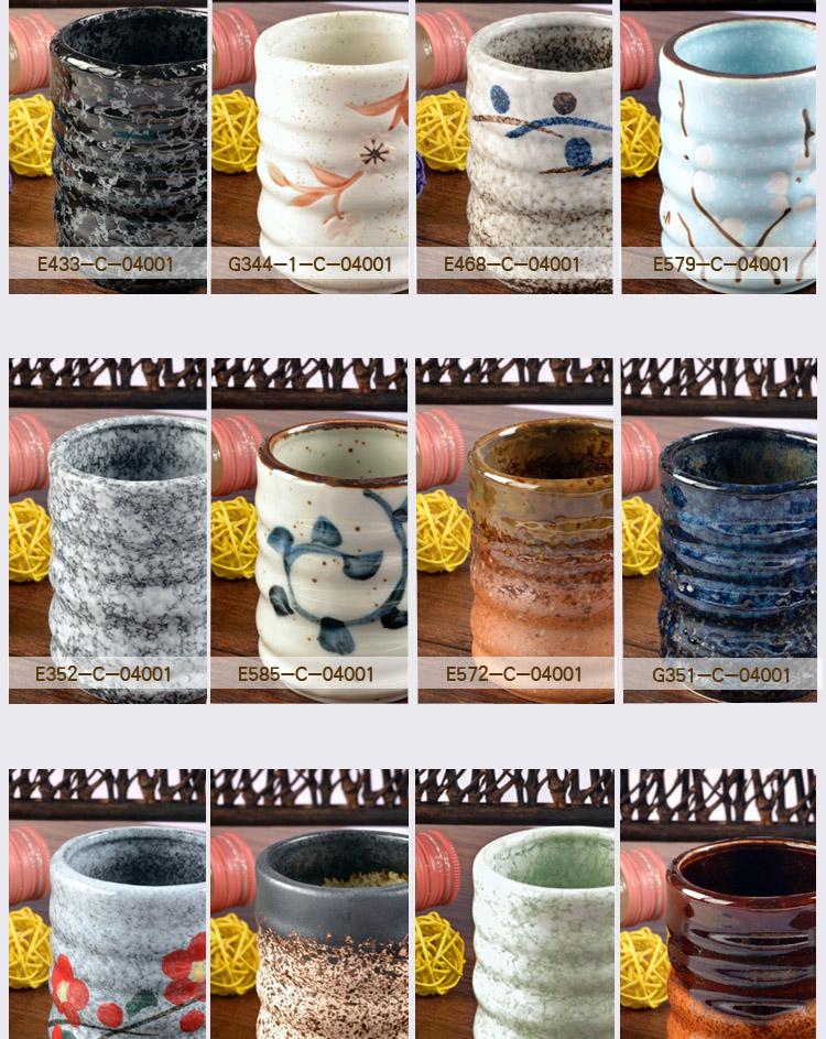 Cúp nước Cup Cup Cup Cup Cup Cup Nhật Bản và Hàn Quốc Wind Cup Tea Set Sứ Cup Cup sứ Cup Cup tròn gốm - Trà sứ bình trà inox
