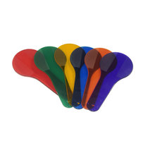 Six-color color film children learning color matching toys early education puzzle plastic film Kindergarten teaching aids 6