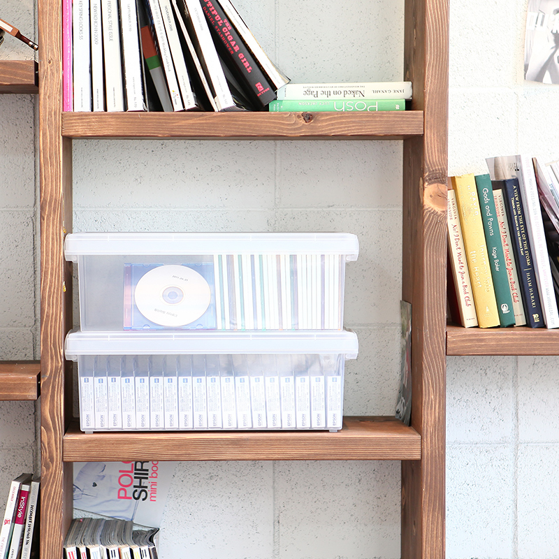 Korean import cd storage box Home DVD storage disc disc box comic album finishing ps4 storage box