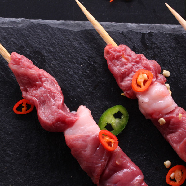 诺伯豪斯 内蒙羊肉串 70串 天猫优惠券折后￥104包邮（￥134-30）送烧烤干料